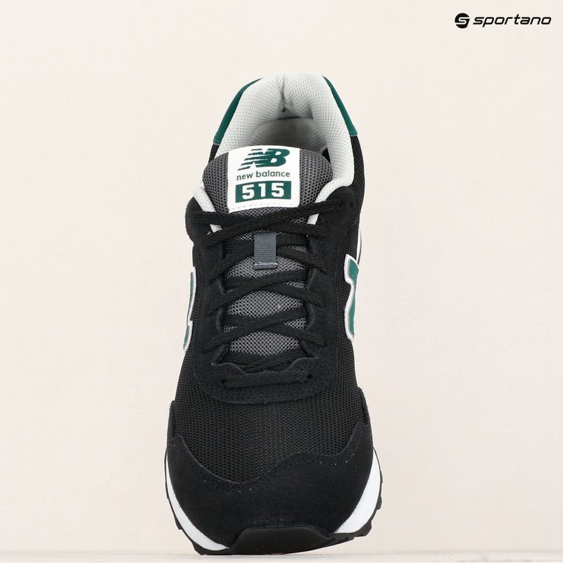 Scarpe New Balance 515's V3 nero/verde da uomo 15