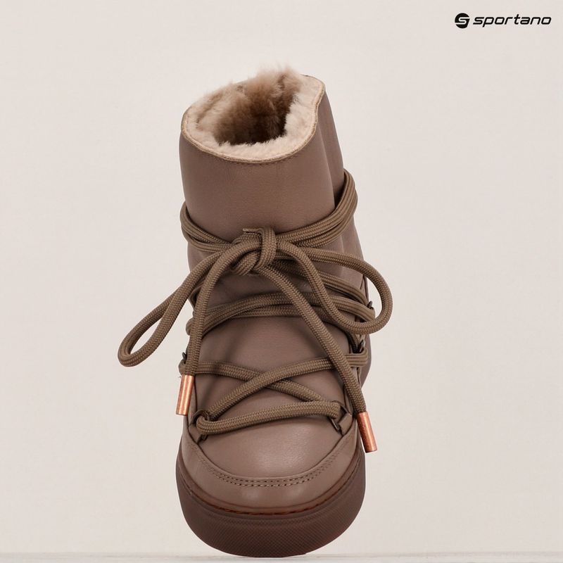 Stivali da neve da donna INUIKII Full Leather taupe 9