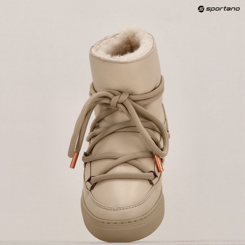 Stivali da neve donna INUIKII Full Leather crema 9