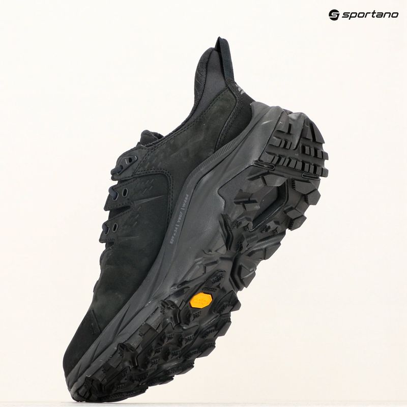 Scarpe da trekking da uomo HOKA Kaha 2 Low GTX nero/nero 9