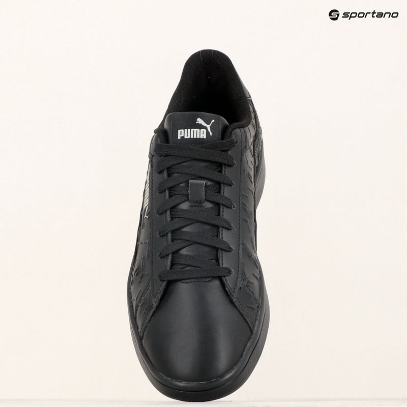 PUMA Smash 3.0 Superlogo scarpe puma nero/grigio fumo/puma bianco 11