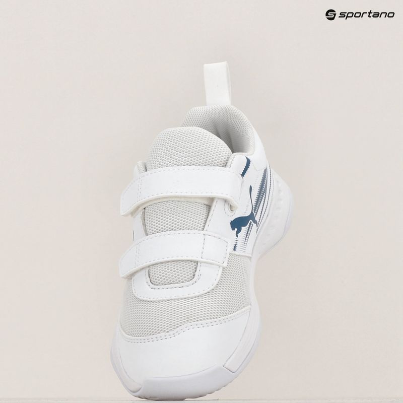 Scarpe sportive indoor per bambini PUMA Varion II V Jr puma bianco/blu horizon 16