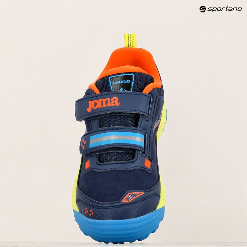 Scarpe da corsa Joma Adventure per bambini, blu/arancio 9