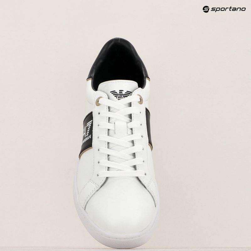 EA7 Emporio Armani Classic Logo scarpe bianco/nero/oro 15