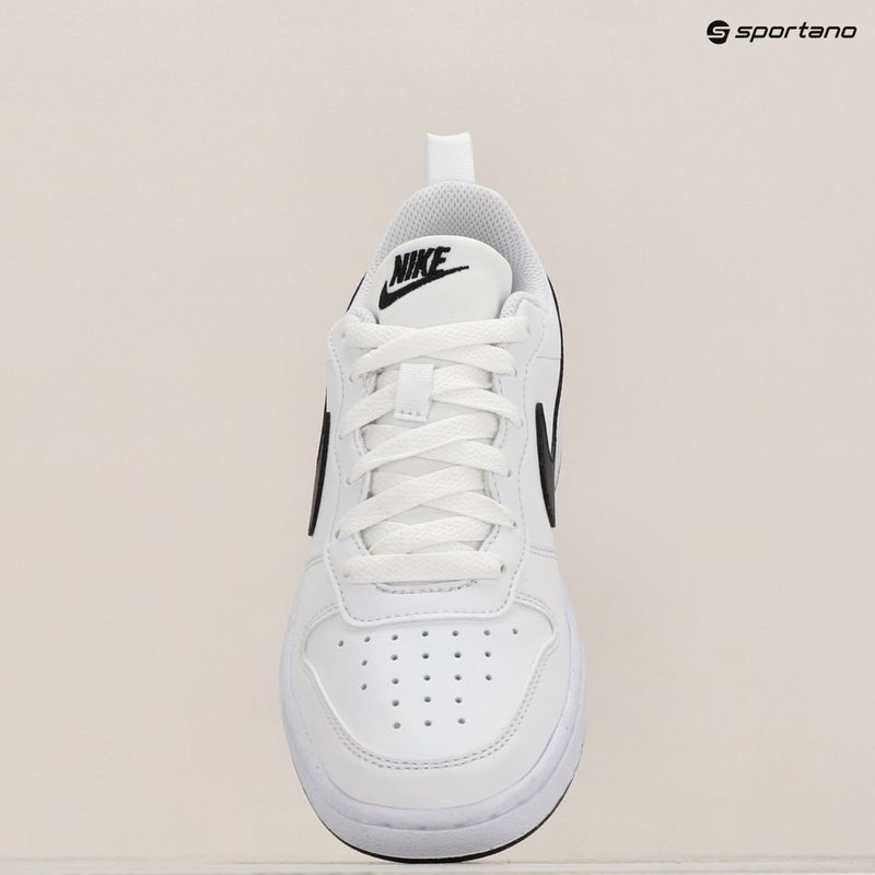 Scarpe Nike Court Borough Low Recraft bianco/nero 9