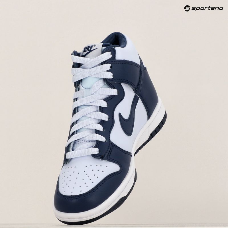 Scarpe da calcio Nike Dunk High grigio/bianco/midnight navy 9