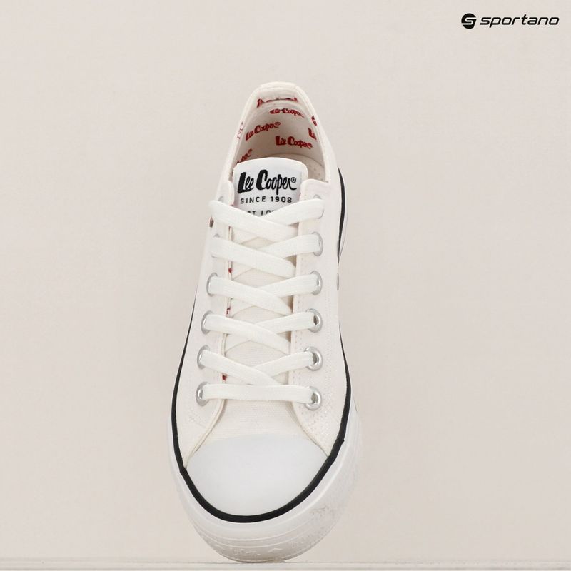 Scarpe da ginnastica Lee Cooper da donna LCW-24-31-2741L bianco 9