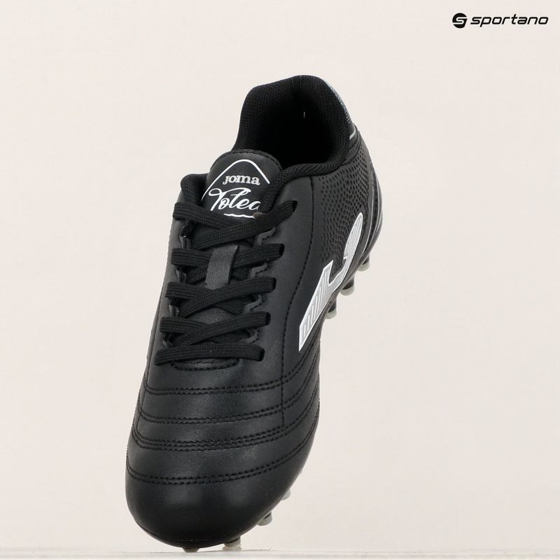 Scarpe da calcio per bambini Joma Toledo 2401 AG nero/bianco 9