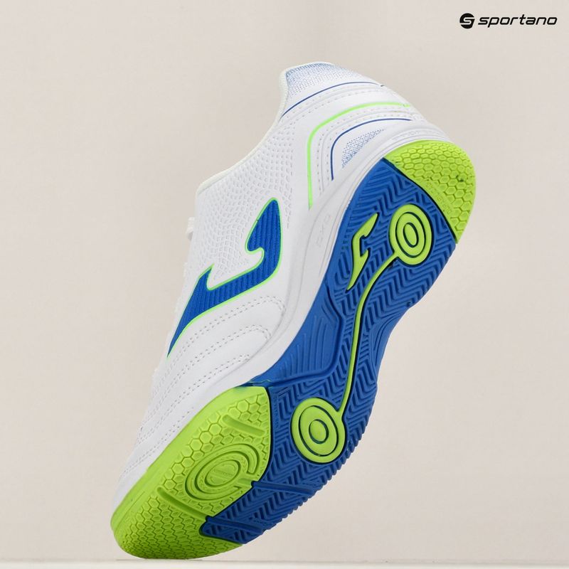 Scarpe da calcio per bambini Joma Toledo IN bianco 9