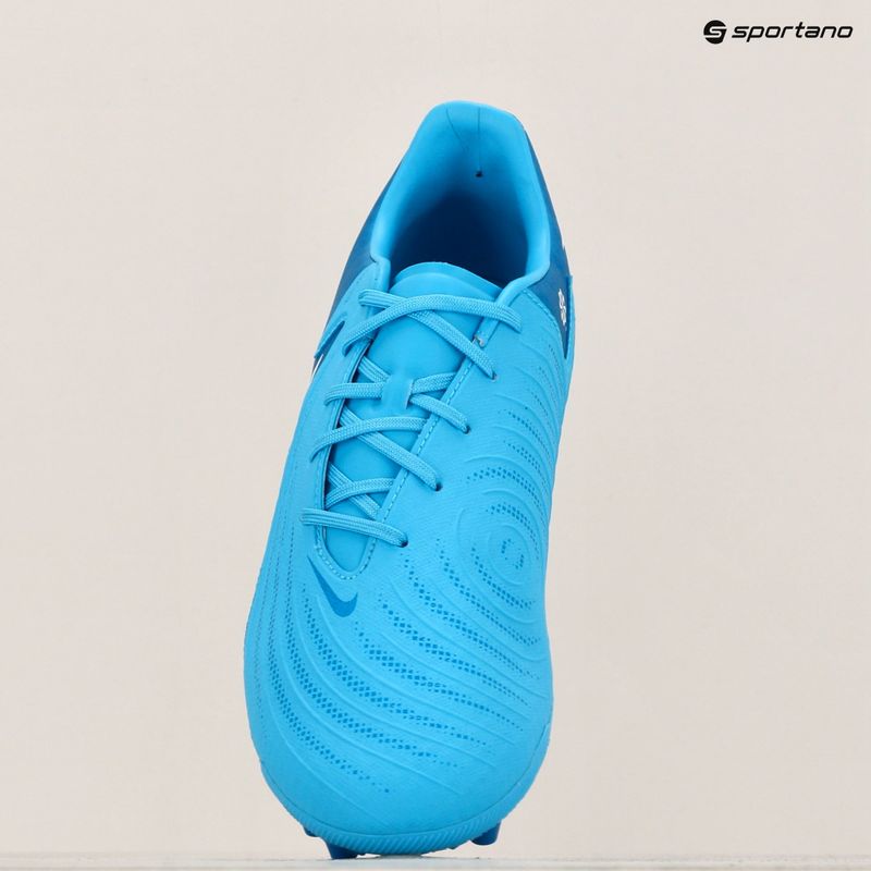 Scarpe da calcio uomo Nike Phantom GX 2 Academy AG blu fury / bianco 9