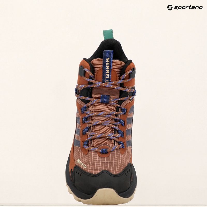 Scarpe da trekking da uomo Merrell Moab Speed 2 Mid GTX nero 9