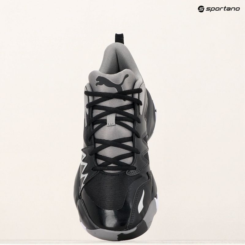 Scarpe da basket da uomo PUMA Genetics puma nero/stormy slate 10