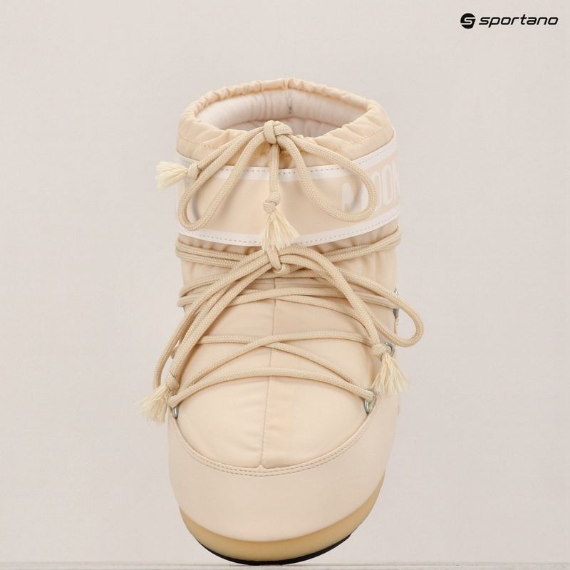 Stivali da neve donna Moon Boot Icon Low Nylon crema 10