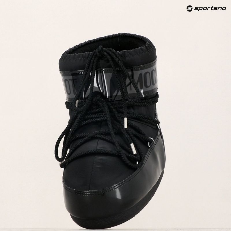 Donna Moon Boot Icon Low Glance stivali da neve nero 14