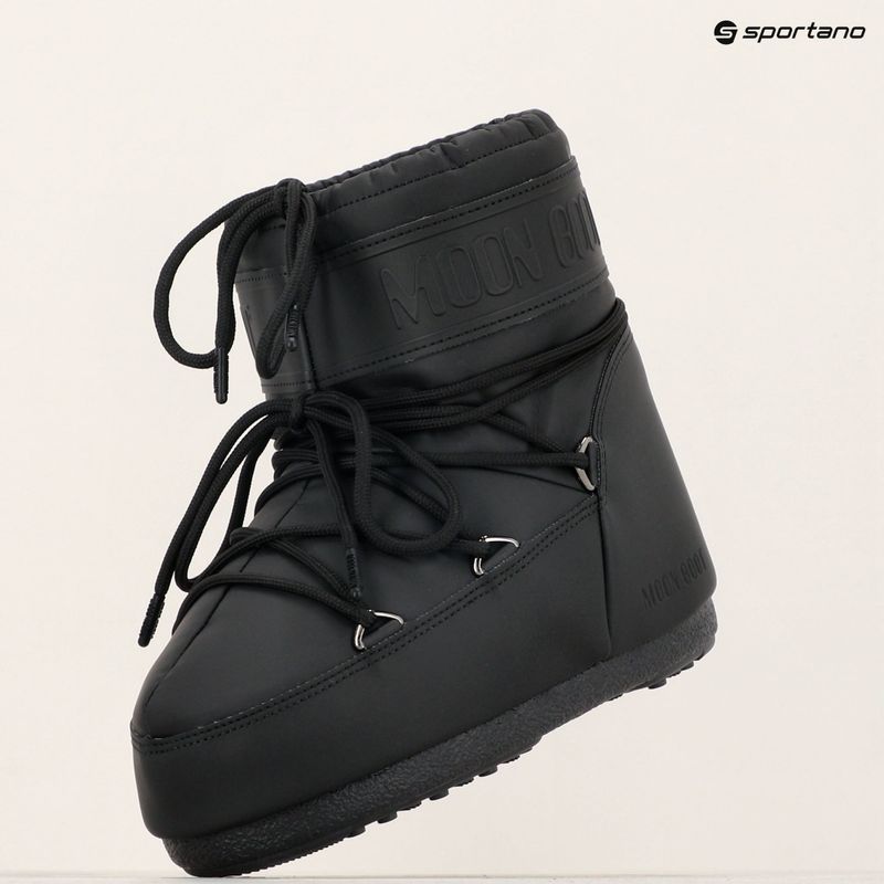 Stivali da neve da donna Moon Boot Icon Low Rubber nero 10