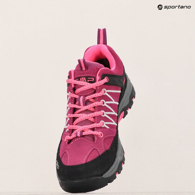 CMP stivali junior Rigel Low Wp berry / rosa fluo 9