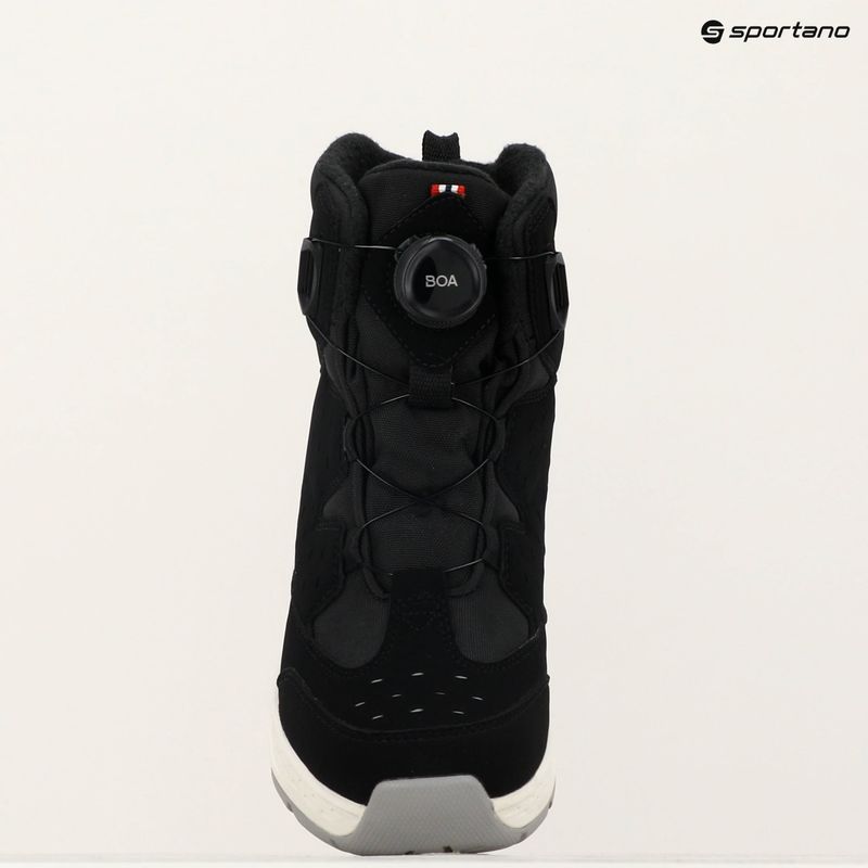 Viking Footwear Espo Warm Waterproof BOA stivali da neve per bambini nero 9