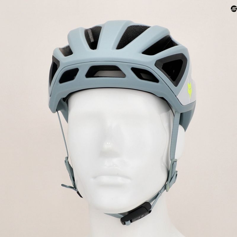 Fox Racing Crossframe Pro Exploration casco da bici grigio chiaro 8