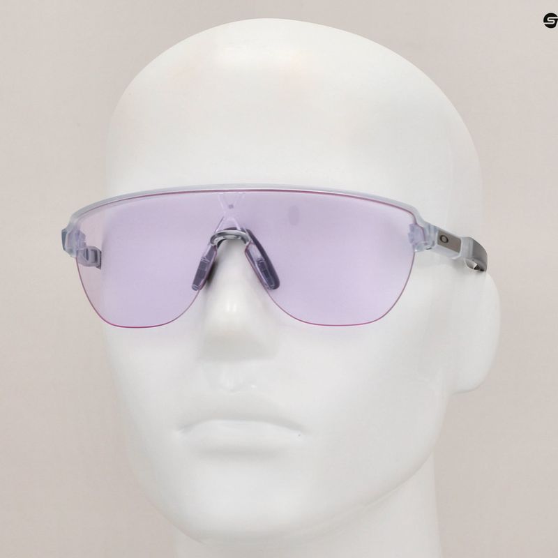 Occhiali da sole Oakley Corridor matte clear/prizm low light 9