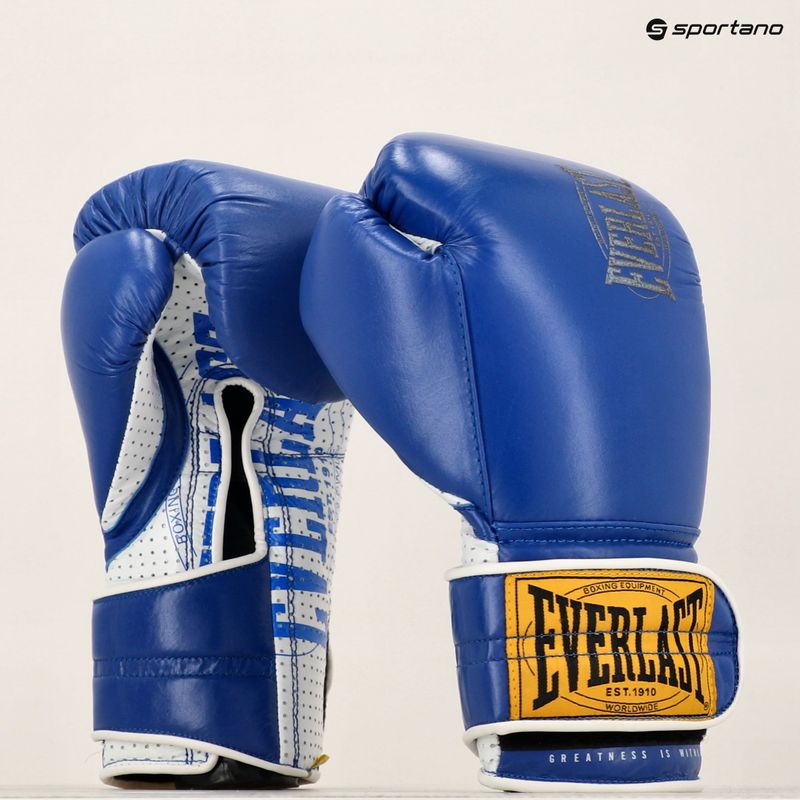 Everlast 1910 Classic Pro guantoni da boxe blu 8