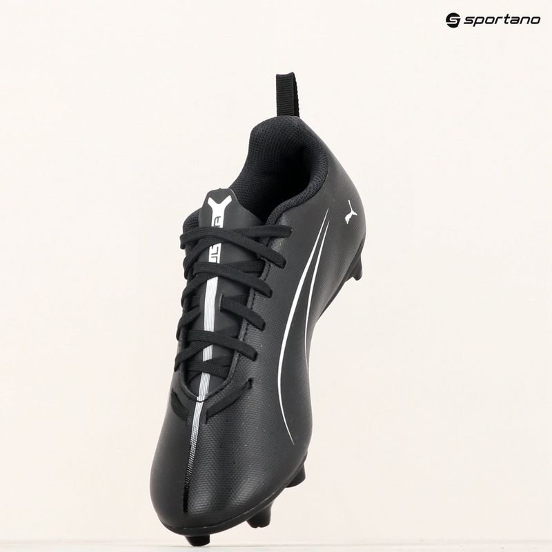 PUMA Ultra 5 Play FG/AG Jr scarpe da calcio per bambini puma nero/puma bianco 16