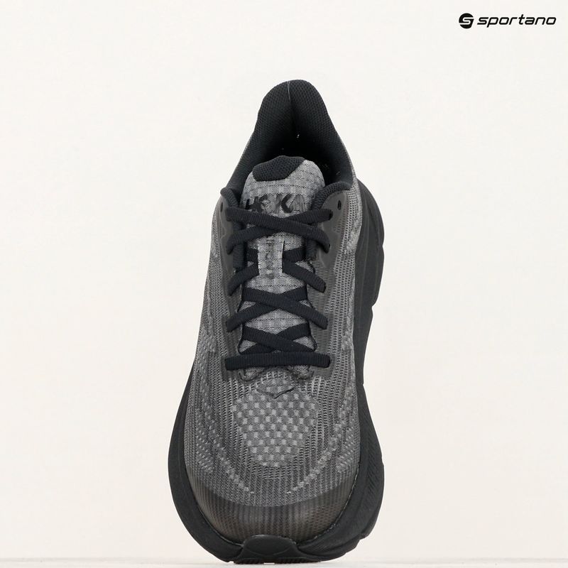 HOKA Clifton 9 nero/carbonio nero scarpe da corsa per bambini 9