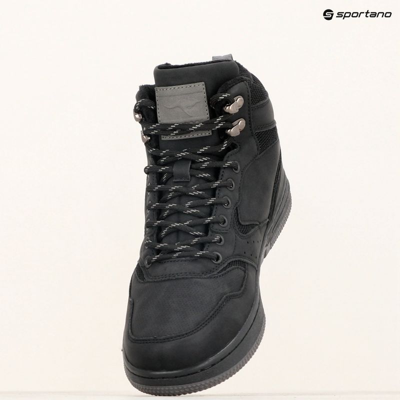 Scarpe da uomo KangaROOS K-Watch Bliz jet nero / mono 15