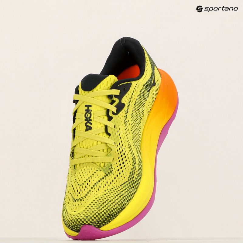 Scarpe da corsa da uomo HOKA Rincon 4 hoka citrus/nero 9