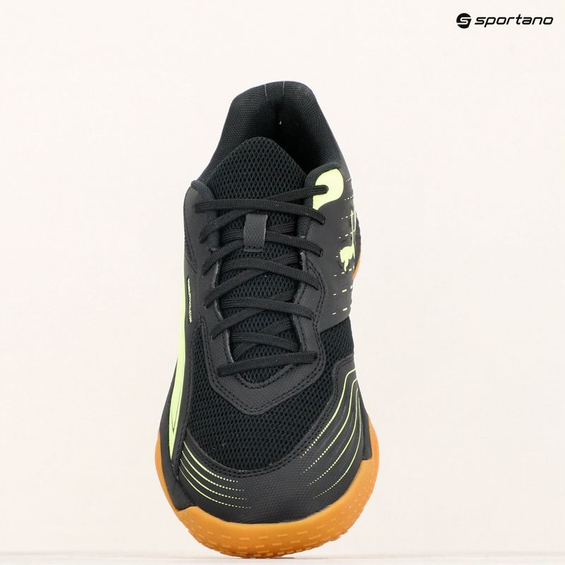 PUMA Solarflash III scarpa sportiva indoor puma nero/mela frizzante 16