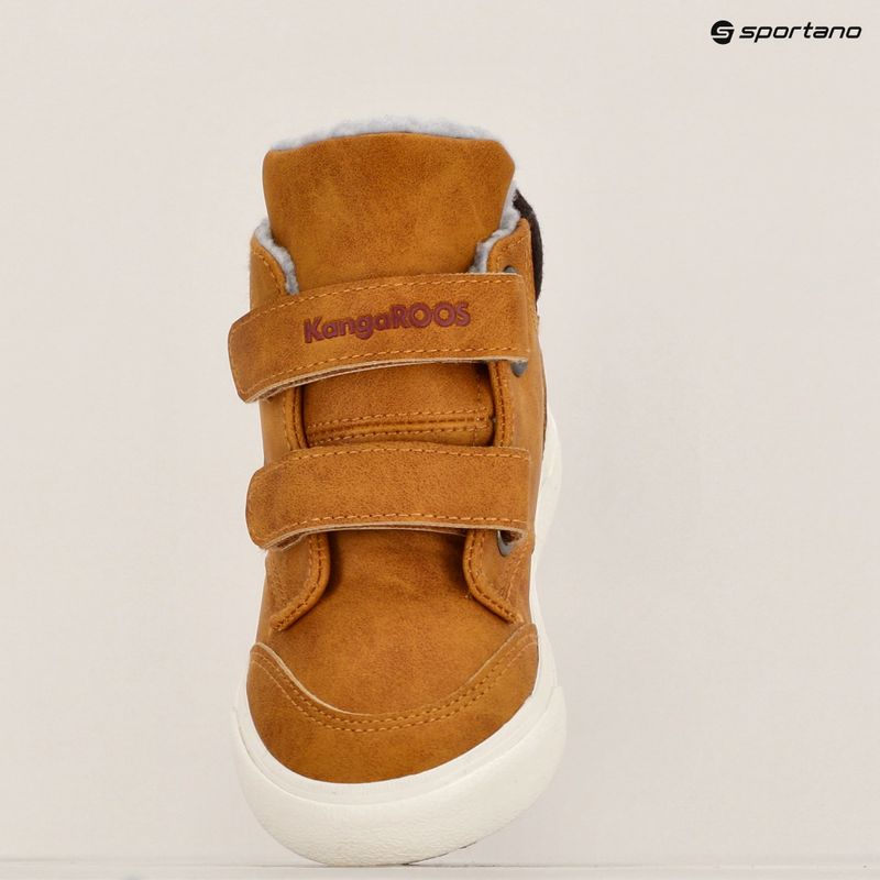 Scarpe da bambino KangaROOS KaVu Primo V tan yellow / rouge 11
