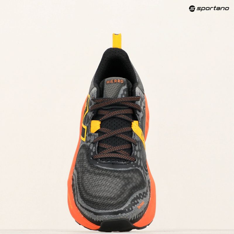 New Balance Fresh Foam X Hierro v8 nero/giallo scarpe da corsa da uomo 16