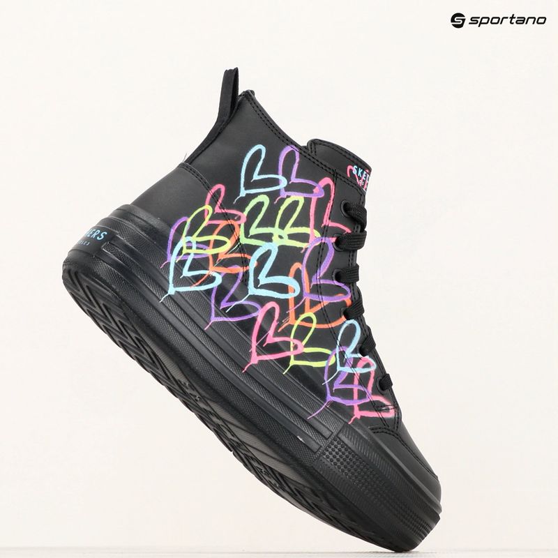 SKECHERS Hyperlift Love Daze scarpe da bambino nero/multicolore 11