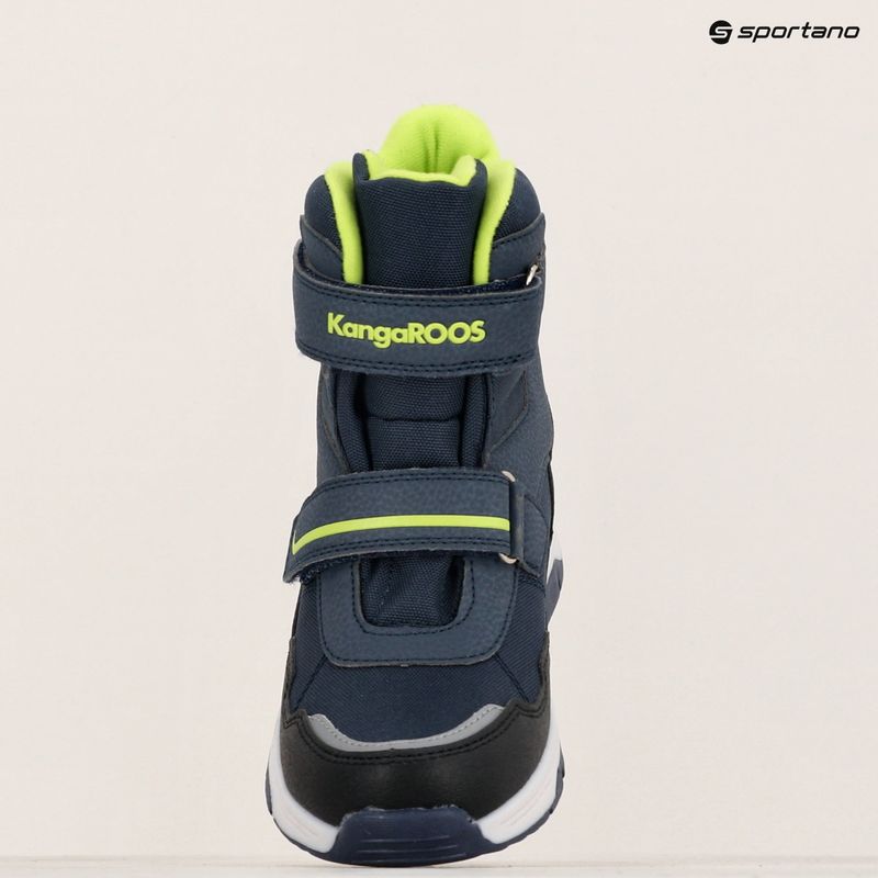 KangaROOS K-MJ Camp V RTX junior stivali da neve dk navy / lime 16