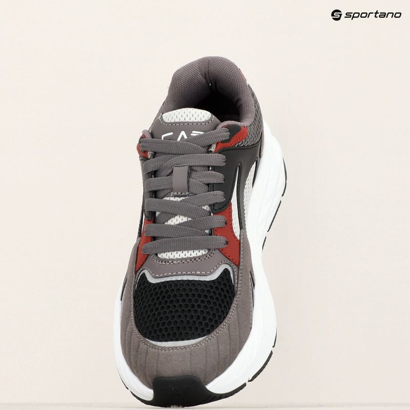 EA7 Emporio Armani Crusher Sonic Mix vetro vulcanico/nero/scarpe antartiche 10