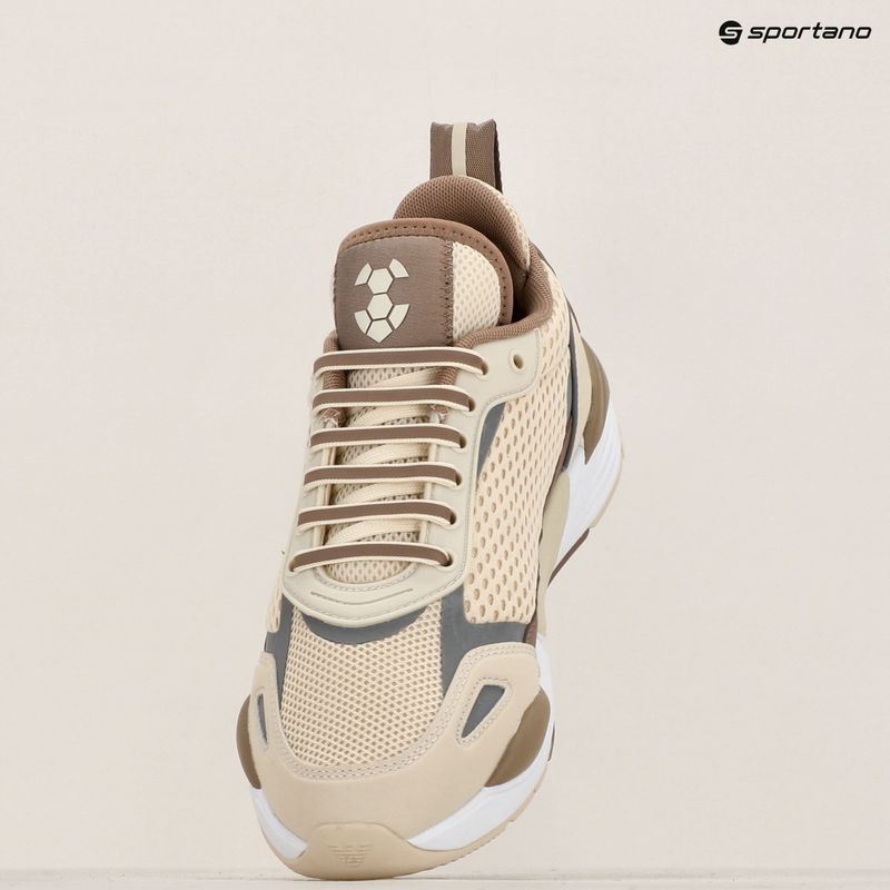 EA7 Emporio Armani Ace Runner Scarpe a rete grigio bianco/portabella 16