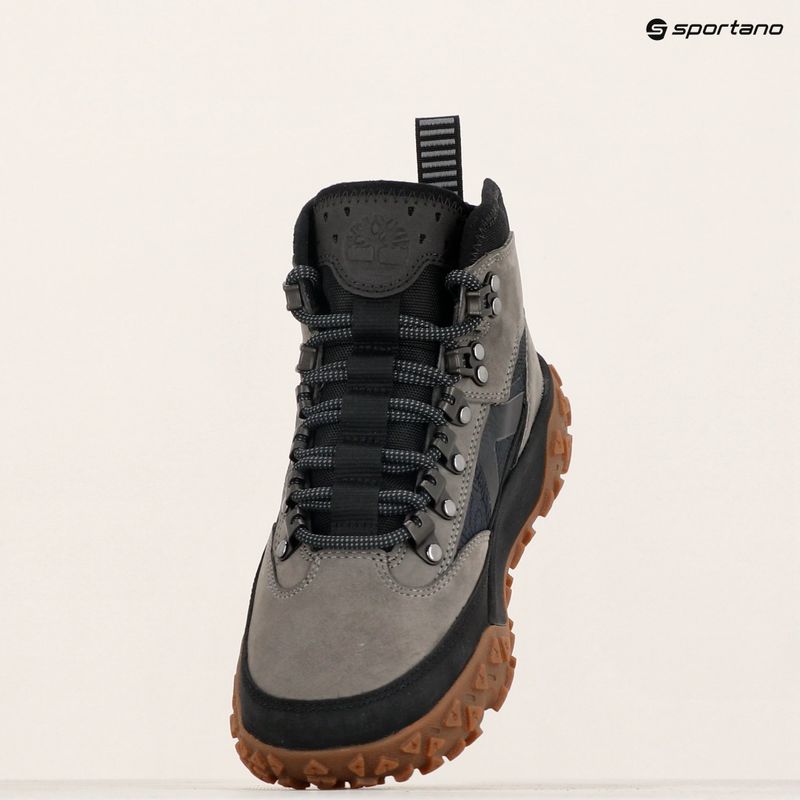 Scarpe Timberland da uomo Greenstride Motion 6 Mid in nabuk grigio medio 9