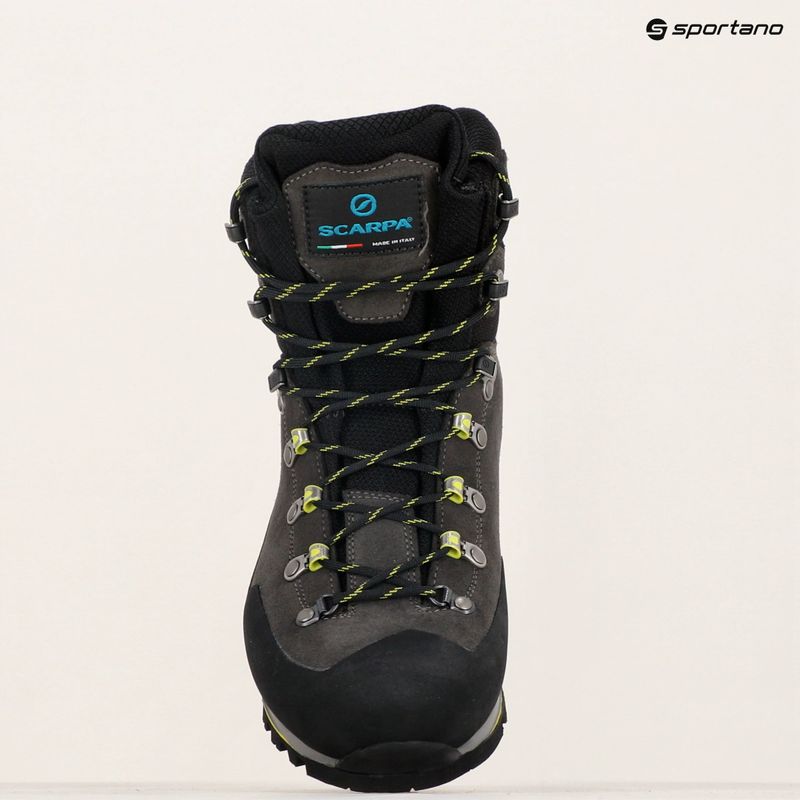 Scarponi da uomo SCARPA Manta Tech GTX squalo/lime 9