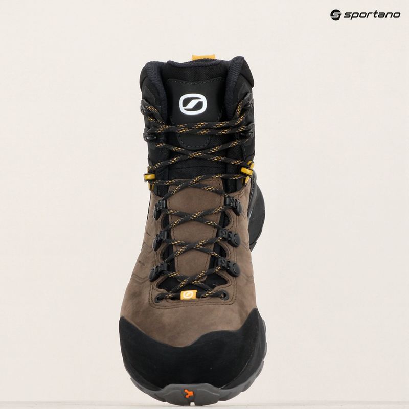 Scarponi da trekking da uomo SCARPA Rush TRK Pro GTX vulcano/senape 15