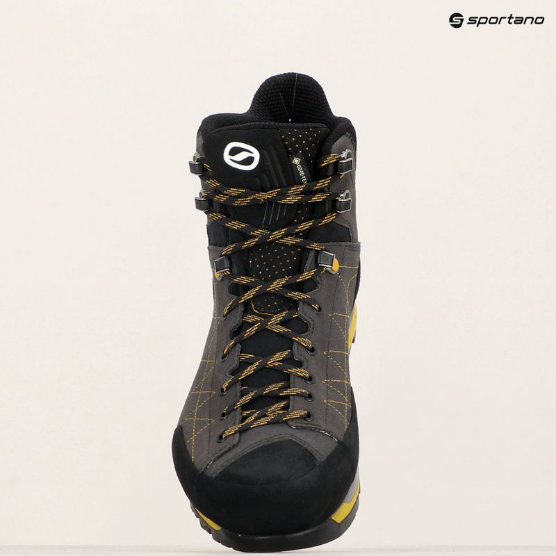 Scarpe da trekking da uomo SCARPA Zodiac TRK GTX anthracite/sulphur 9