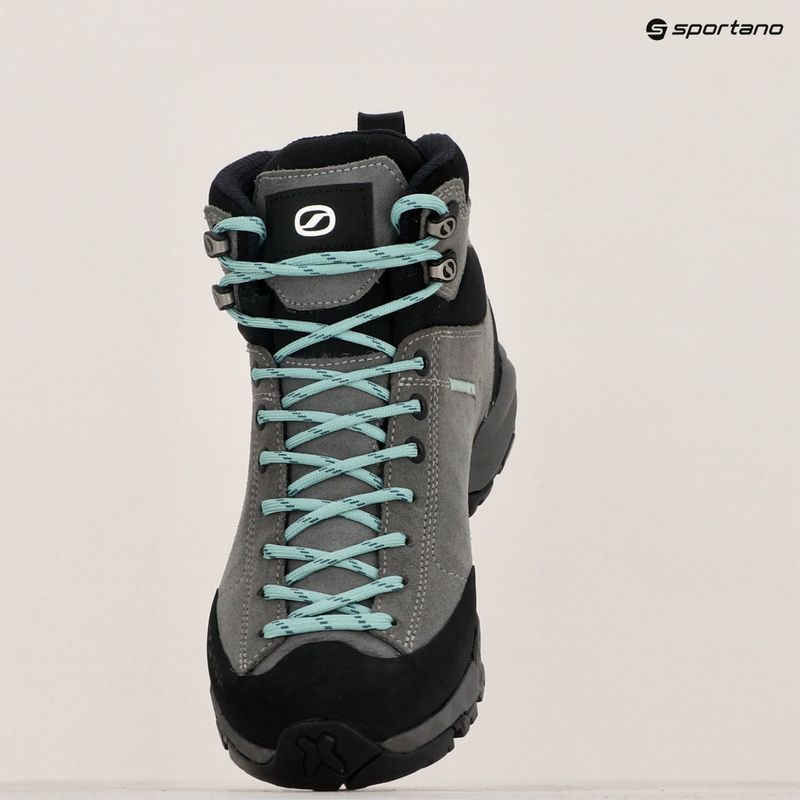 Scarponi da trekking da donna SCARPA Mojito Hike GTX smoke/jade 15