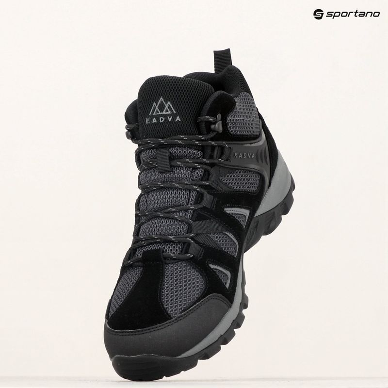 Stivali da trekking KADVA Traver Mid WP uomo nero 17