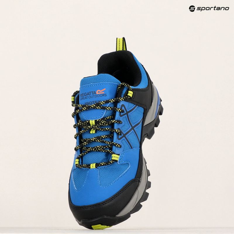 Scarponi da trekking per uomo REGATTA Samaris III Low blue/lime punch 17