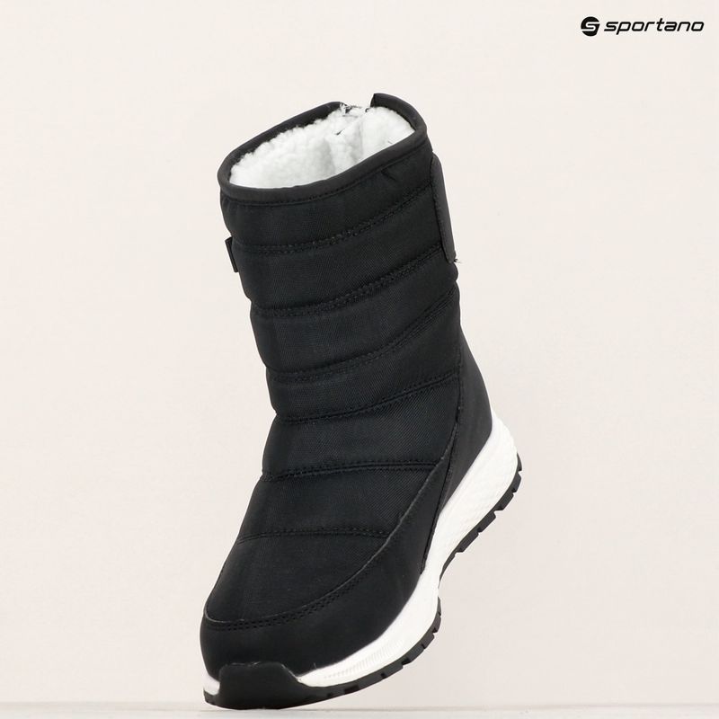 Viking Footwear Equip Caldo impermeabile 1V Pull On Scarpe da neve per bambini nero 10