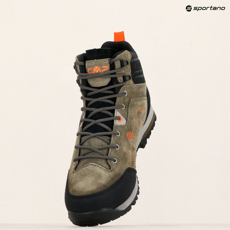 Scarpe da trekking da uomo CMP Alcor 2.0 Low Wp fango / arancio 9
