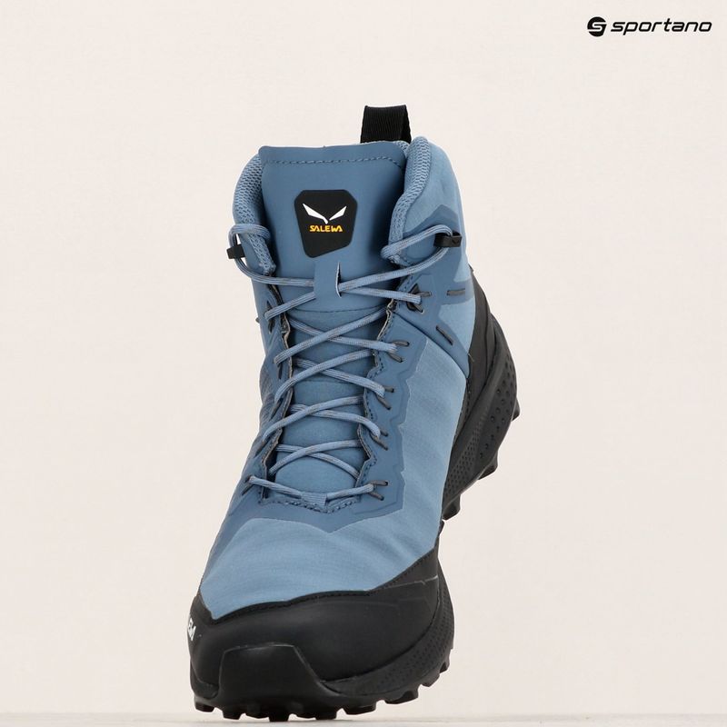 Scarpe da trekking da uomo Salewa Pedroc Pro Mid Ptx java blu/nero 12