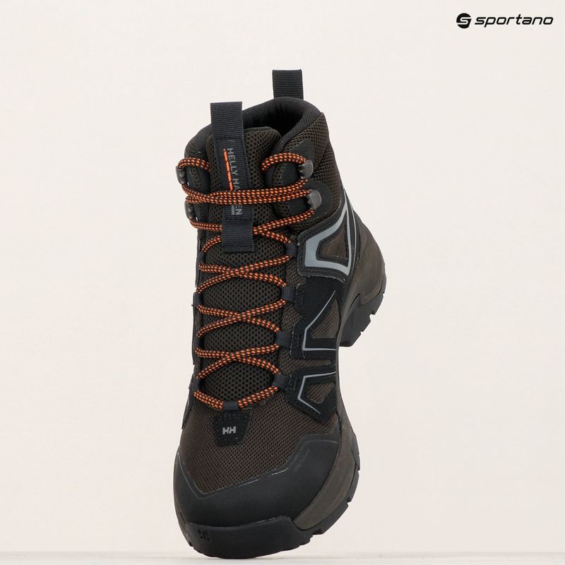 Helly Hansen uomo Stalheim HT Boot beluga / arancione bruciato scarpa da trekking 8