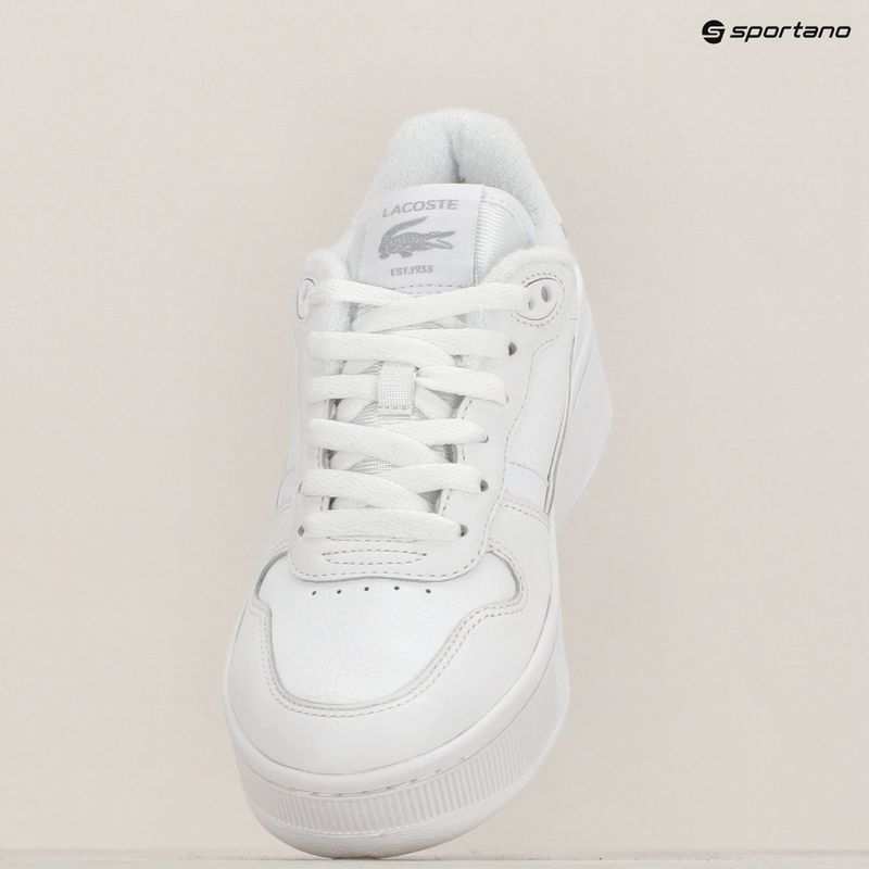 Scarpe Lacoste donna T-Clip Platform bianco 8