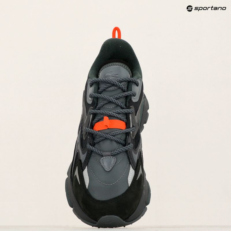 Scarpe Lacoste uomo L003 Neo Tech nero/arancio 17