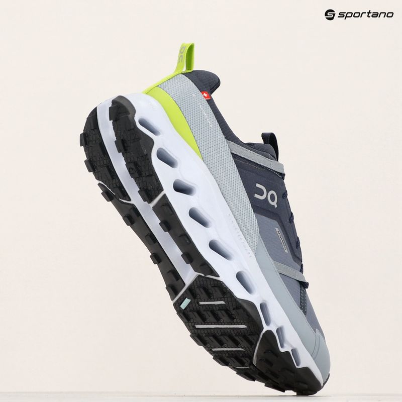 Scarpe da uomo On Running Cloudhorizon Waterproof navy/heather 16