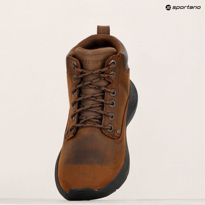 SKECHERS scarpe da uomo Parson Ederic marrone scuro 15